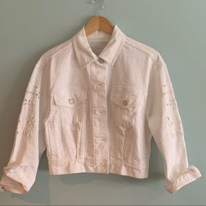 Joie Roslena Oversized Denim Jacket XS